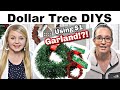 Dollar Tree DIYS Using This $1 GARLAND?!? | NEW DIY Dollar Tree Christmas 2020 | Krafts by Katelyn