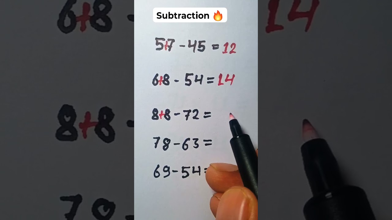 #subtractiontricks #iqtes #education