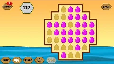 River Crossing IQ Logic 32 l Move the Eggs