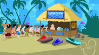 Video thumbnail of "Mi Playa Es - Instrumental Con Coros - Phineas y Ferb HD"