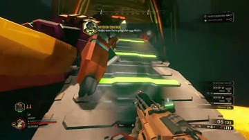 What happens when you get back in the first drop pod after arrival in Deep Rock Galactic