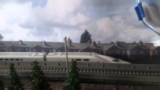 J.R E4 SHINKANSEN RUN ON ZCECHSTARS CITY TRACKS