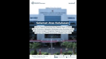 Selamat atas Kelulusan PPPK