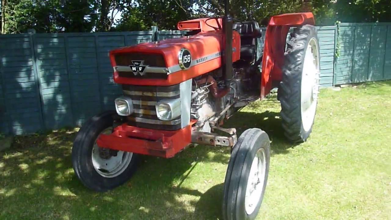 New Tractor 1966 Massey Ferguson 158 Youtube