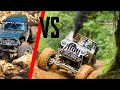 Showdown: Diesel JK vs Rear Steer XJ - Who Will Be Crowned the Ultimate Wheeler?