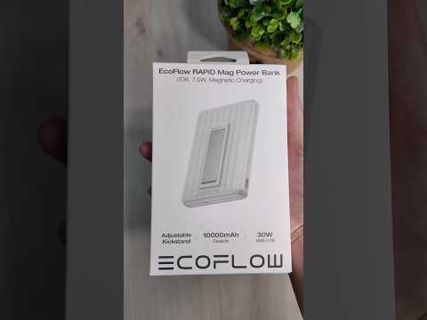 🎥 Pin dự phòng EcoFlow RAPID Mag Qi1 Power Bank Ultra-Slim (10.000mAh, 7,5W, Magnetic) #ecoflowvietnam — Video review, click xem trên YouTube