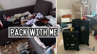 packing for my exchange year  || exchange year 21/22