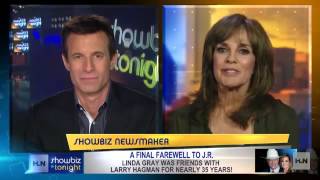 Linda Gray: 'Dallas' farewell to Larry Hagman