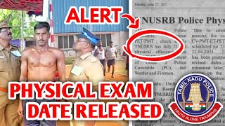 TNUSRB July 21 Physical Exam Full Details Explain | Ra-Futures
