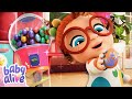 The babies big easter egg hunt toy machine   brand new baby alive episodes  family kids cartoons