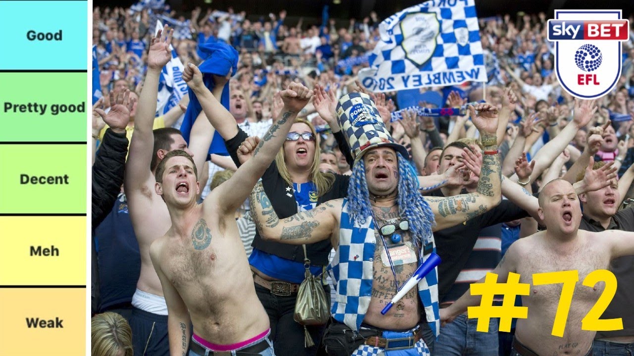 RANKING ALL 72 EFL CLUB'S FANS YouTube