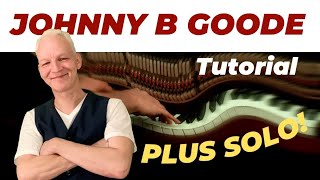 Johnny B Goode, Piano Tutorial,  Rock & Roll, Boogie Woogie