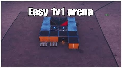 How to build the best 1v1 arena (Simple and super easy )