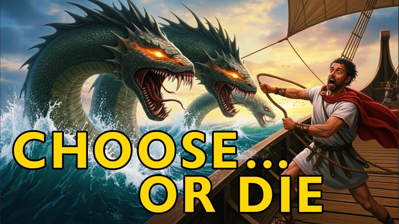 Six Headed MONSTER or the Abyss? Navigating the Legend of Scylla and Charybdis | Greek Mythology