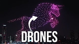 How Drone Light Shows Are Made?