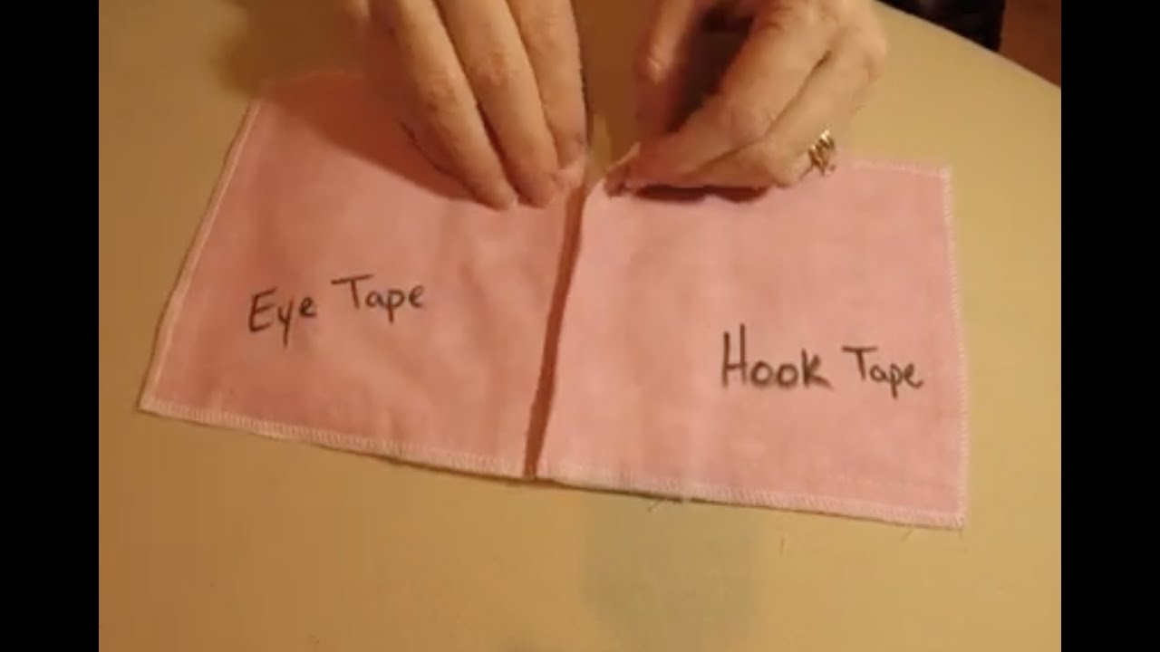 How to Apply Alternating Hook and Eye Tape