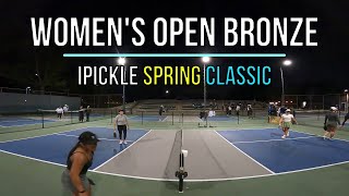 $2000 Women's Open Bronze Camila (5.6)/Nicole(5.4) vs Chelsea(5.3)/Cade(5.1) iPickle