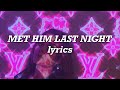 Demi Lovato - Met Him Last Night ft. Ariana Grande (Lyrics)