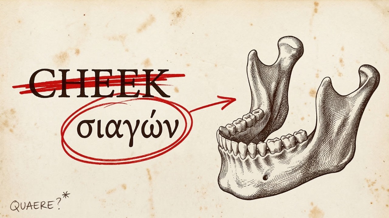 Turn the Other Cheek Isn't About Forgiveness