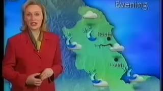 Yorkshire Television Weather - 25th February 1998