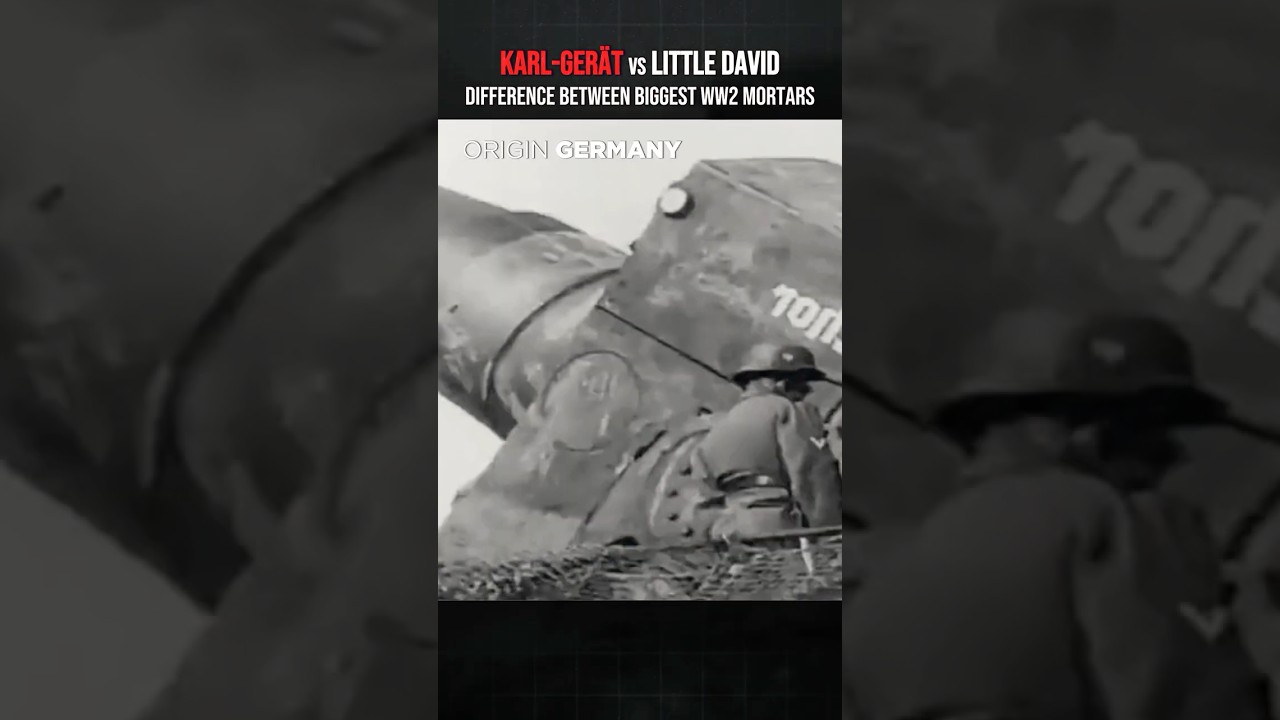 Difference Between Biggest WW2 Mortars