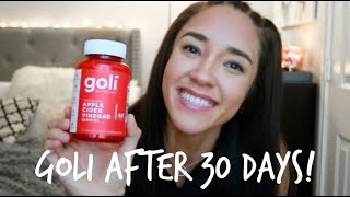 GOLI APPLE CIDER VINEGAR GUMMIES UPDATE!! | After 1 Bottle