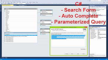 C# (Part 8) Search Data in Access Database (Using Parameterized Queries)