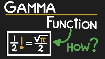 What is 1/2 factorial? - Gamma Function