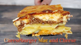 Cheeseburger Mac and Cheese | Simple and Delish by Canan