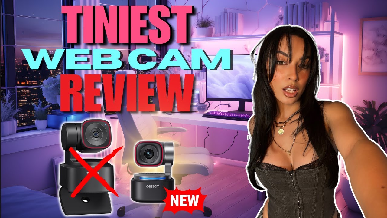 Smallest AI Webcam In The WORLD - OBSBOT Tiny 3 Lite REVEAL