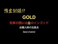 【Gold 24K】預金封鎖や世界大恐慌に備えて金のインゴットの購入お勧め