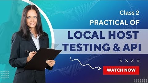 How to test a local website on your phone | Hindi Class on IP Addresses & Local Host Testing Class