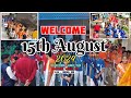CRESCENT PLAY AND PUBLIC SCHOOL SAHASRA 15 AUGUST FLAG MARCH DRONE VIDEO