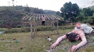 The Single Mother Asked Everyone In The Village To Help Build A New House And Cook