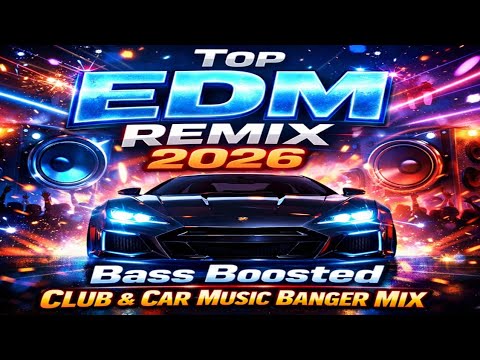 Top EDM Remix 2026 | Bass Boosted Club & Car Music Banger Mix - YouTube