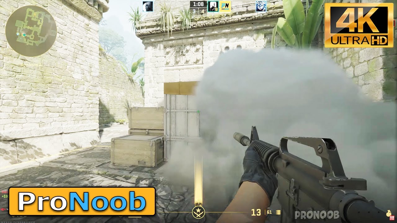 Counter Strike 2 Premier Gameplay 4K (No Commentary) - YouTube