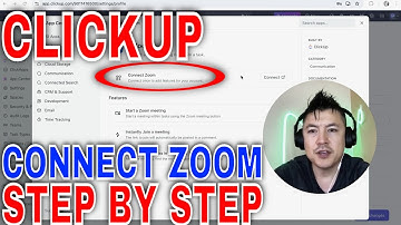 ✅ Hoe u Zoom kunt koppelen aan uw ClickUp-account 🔴
