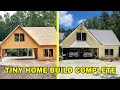 TINY HOME BUILD COMPLETE!! (start to finish) *1 YEAR PROCESS & $150,000 *