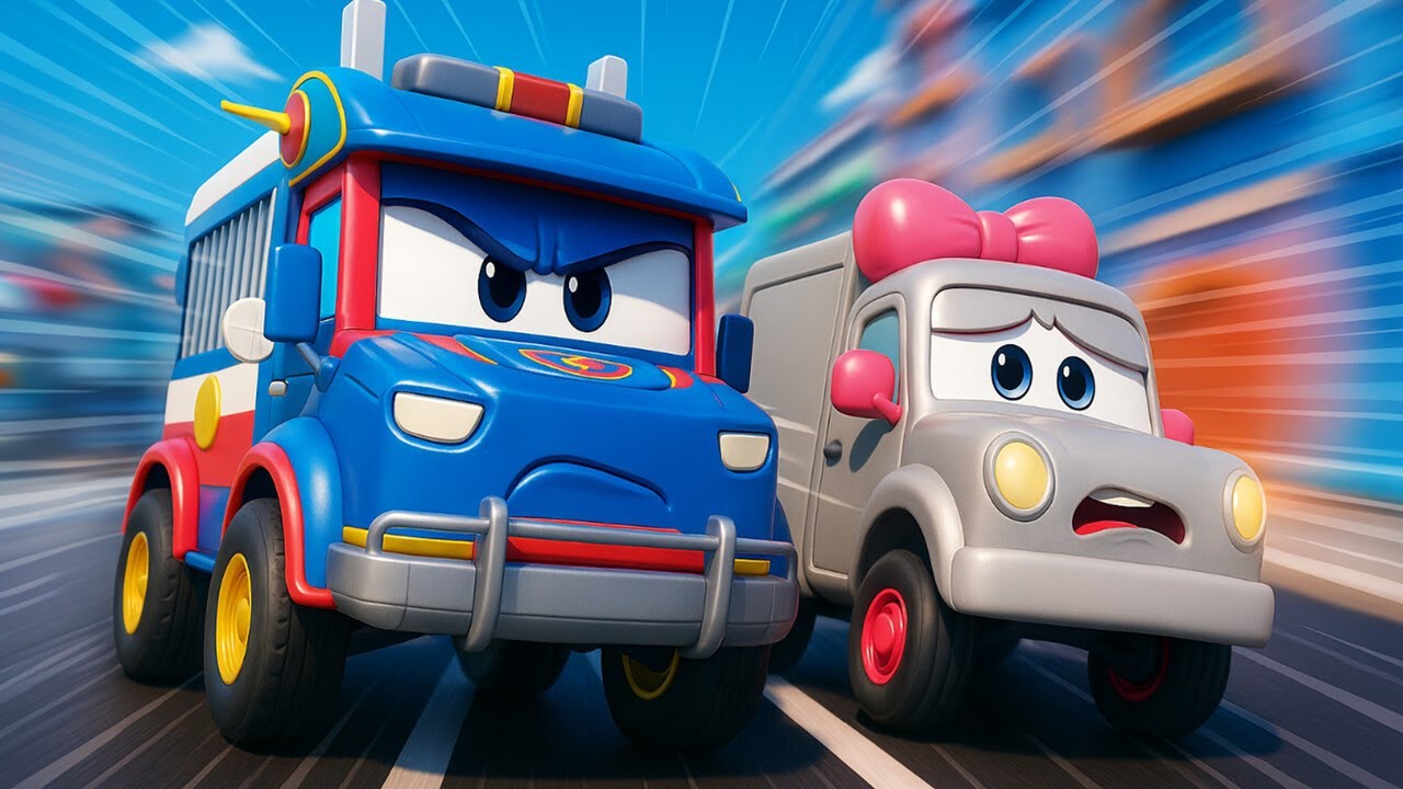 О, не! С Роботът-Линейка се случва инцидент! | Съвети за Безопасност по Пътищата за Деца