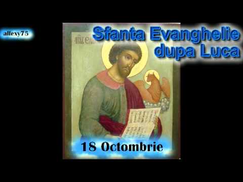 Evanghelia de la Luca audio BIBLIA 2 Noul Testament 18 octombrie