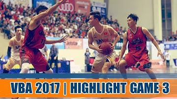Highlight VBA 2017 || Game 23: Thang Long Warriors vs Hanoi Buffaloes 05/10