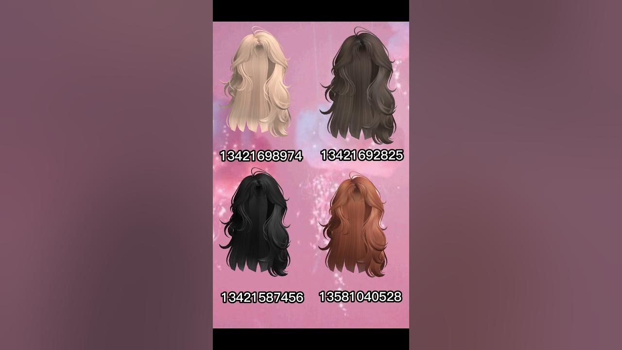 Roblox Hair Codes For Girls Roblox High School