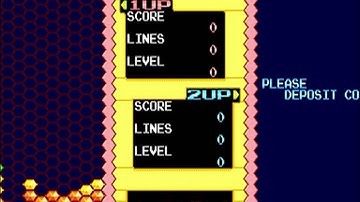 Hexion (Konami 1992)  Attract Mode 60fps