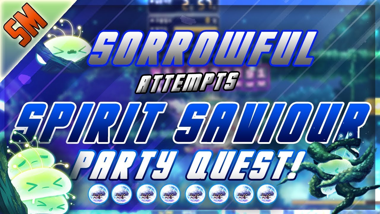 My First Attempt at Spirit Saviour PQ! [MapleStory] - YouTube