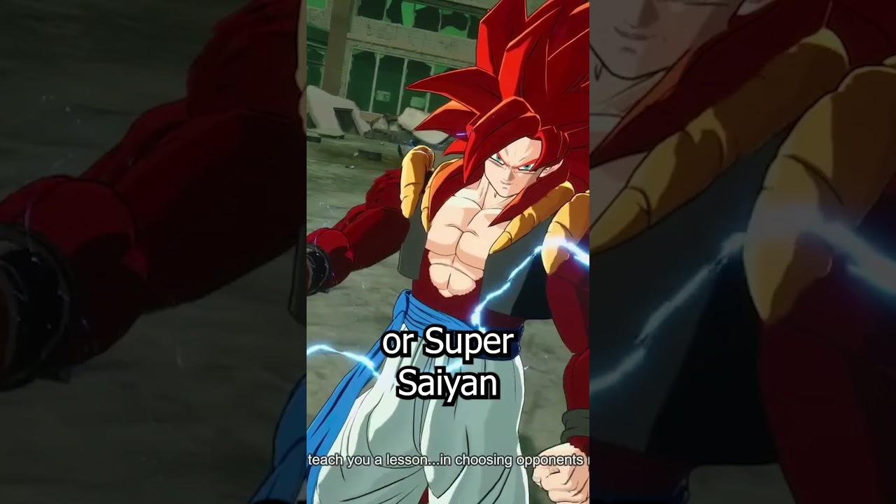 Dragon Ball Sparking Zero Settles Cabba VS Gogeta  