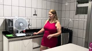 Rotina De Dona De Casa - Tirando A Poeira Do Ventilador