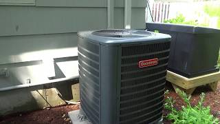 New Goodman AC Install Annual Check New Goodman AC Install Annual Check