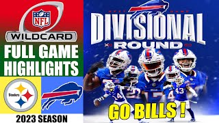 Pittsburgh Steelers vs Buffalo Bills [FULL GAME] AFC Wild Card | NFL Playoffs Highlights 2024