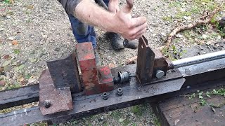 Using Wood Splitter as Hydraulic Press