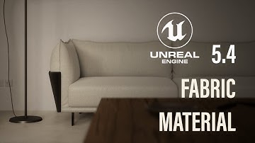 Fabric material in Unreal Engine 5.4 | TUTORIAL